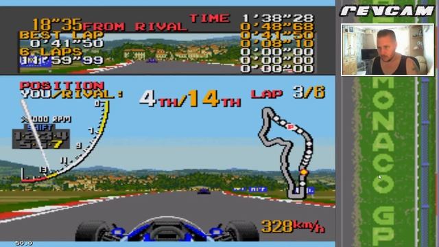 Ayrton Senna's Super Monaco GP 2 - #3: SAN MARINO GRAND PRIX!!! смотреть онлайн
