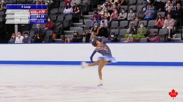 #21 Audery SHIN FS / 2021 Cranberry Cup _ 오드리 신 프리스케이팅 / 2021 크랜베리컵 смотреть онлайн