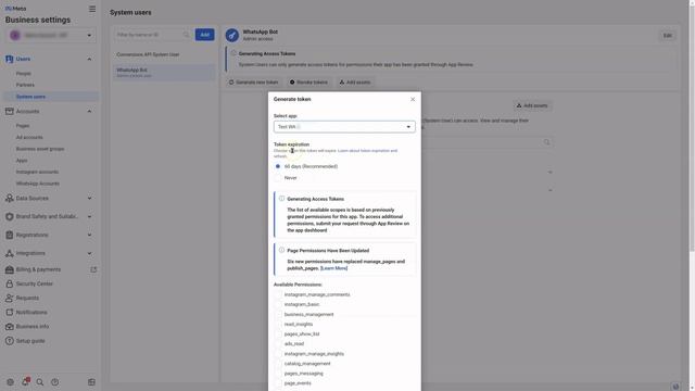 Как подключить WhatsApp Business Cloud