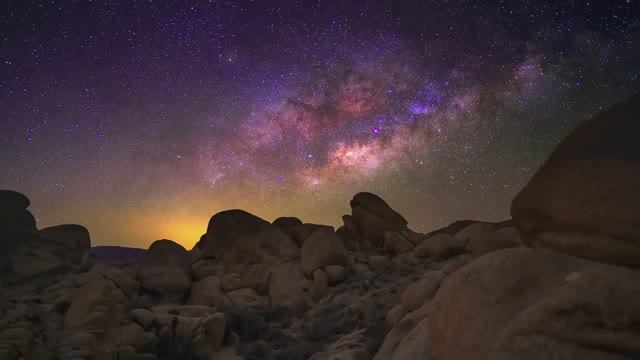 3 ЧАСА ЗВЕЗДНЫХ ПЕЙЗАЖЕЙ: Астролапсы и Расслабляющая Музыка для Сна смотреть онлайн