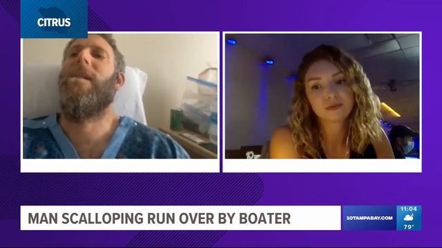 Scalloper hit by boat in Citrus County; FWC searching for driver смотреть онлайн