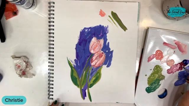 Come Paint Some Tulips with Me! смотреть онлайн