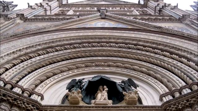 Orvieto Cathedral, Orvieto, Umbria, Italy, Europe смотреть онлайн