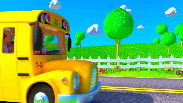 Wheels On The Bus CoComelon Sound Variations In 60 Seconds | Nursery Rhymes & Kids Song