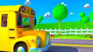 Wheels on The Bus CoComelon Sound Variations in 60 Seconds | Nursery Rhymes & Kids Song