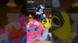 Подборка рапторов и фурри из тик тока /1 часть (не мои)