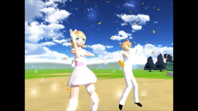 [MMD] Kagamine Rin Len - Tsukema Tsukeru + Download смотреть онлайн