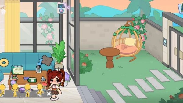 маленький влог о моей семье в game world