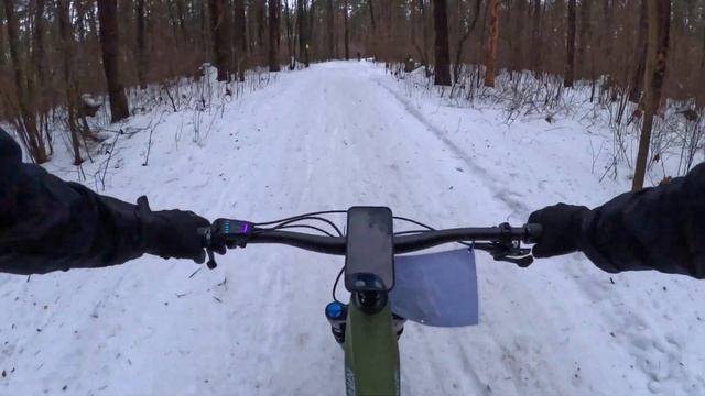 ❄️Веломарафон зимой в парке Малевича смотреть онлайн