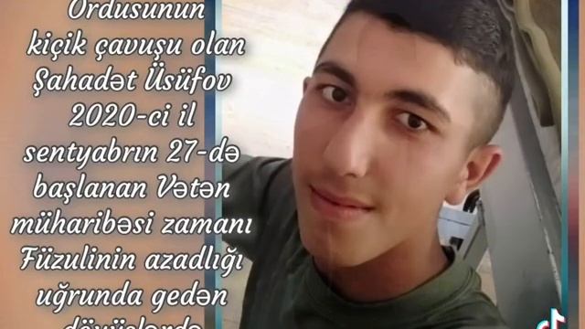 X.T.Q. cavusu olan Şamaxının sehidi Şahadət Üsüfov Allah rehmet etsin 🥺 amin смотреть онлайн