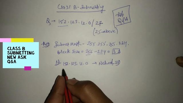 CLASS B Subnetting | IP - 152.123.0.0/27 | Step-By-Step Tutorial (HD) | ASK Q&A - 5 - Techn Trainer смотреть онлайн