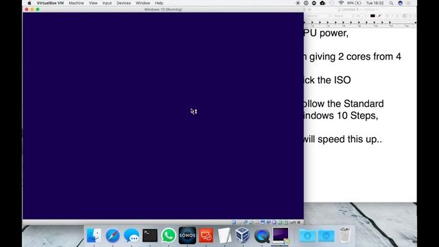 Virtual box Install with Windows 10 Installation Guide on OSX смотреть онлайн