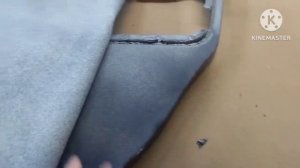 Лада Калина 1. Перетяжка задние дверные карты.