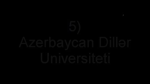 Azərbaycanın Ən Yaxşı Universitetləri | TOP 10 | 2018 смотреть онлайн