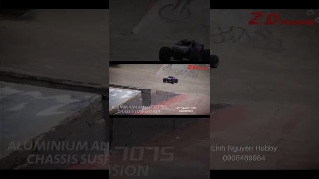 Monster Truck Size 1/7 scale Zd Racing Electric RC Car. xe đua chạy pin size khủng long смотреть онлайн