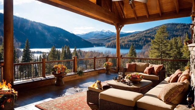 Relaxing music | Музыка природы | Скандинавские мотивы смотреть онлайн