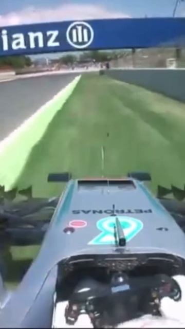 Lewis Hamilton and Nico Rosberg Crash in Spain 2016 #formula1 #shorts смотреть онлайн