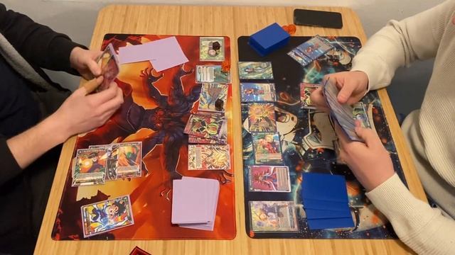 (Y) Skill-less Gohan VS (U) Android 18 Token mill. DBS TCG IRL Gameplay, Best of 1. (No skill edit) смотреть онлайн