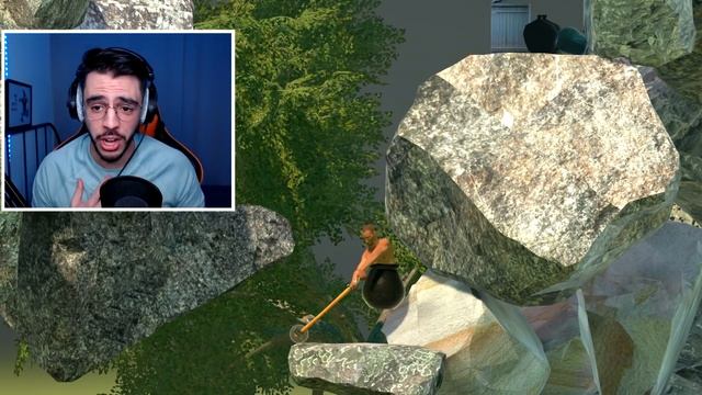 الجلطه الكبره ( اكثر لعبة ترفع ضغط ) | Getting Over it смотреть онлайн