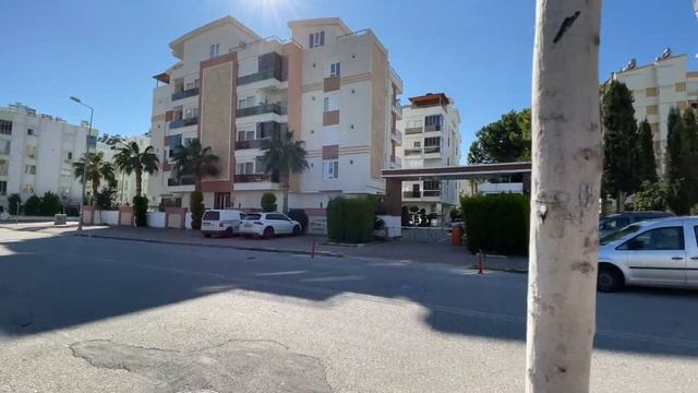 Hurma Park - Liman 34 Street - Walking Tour - February 2022 - Antalya, Turkey - 4K смотреть онлайн