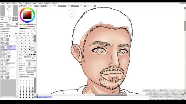 Speed Art | Kahmurah's Jackson | Venatari смотреть онлайн