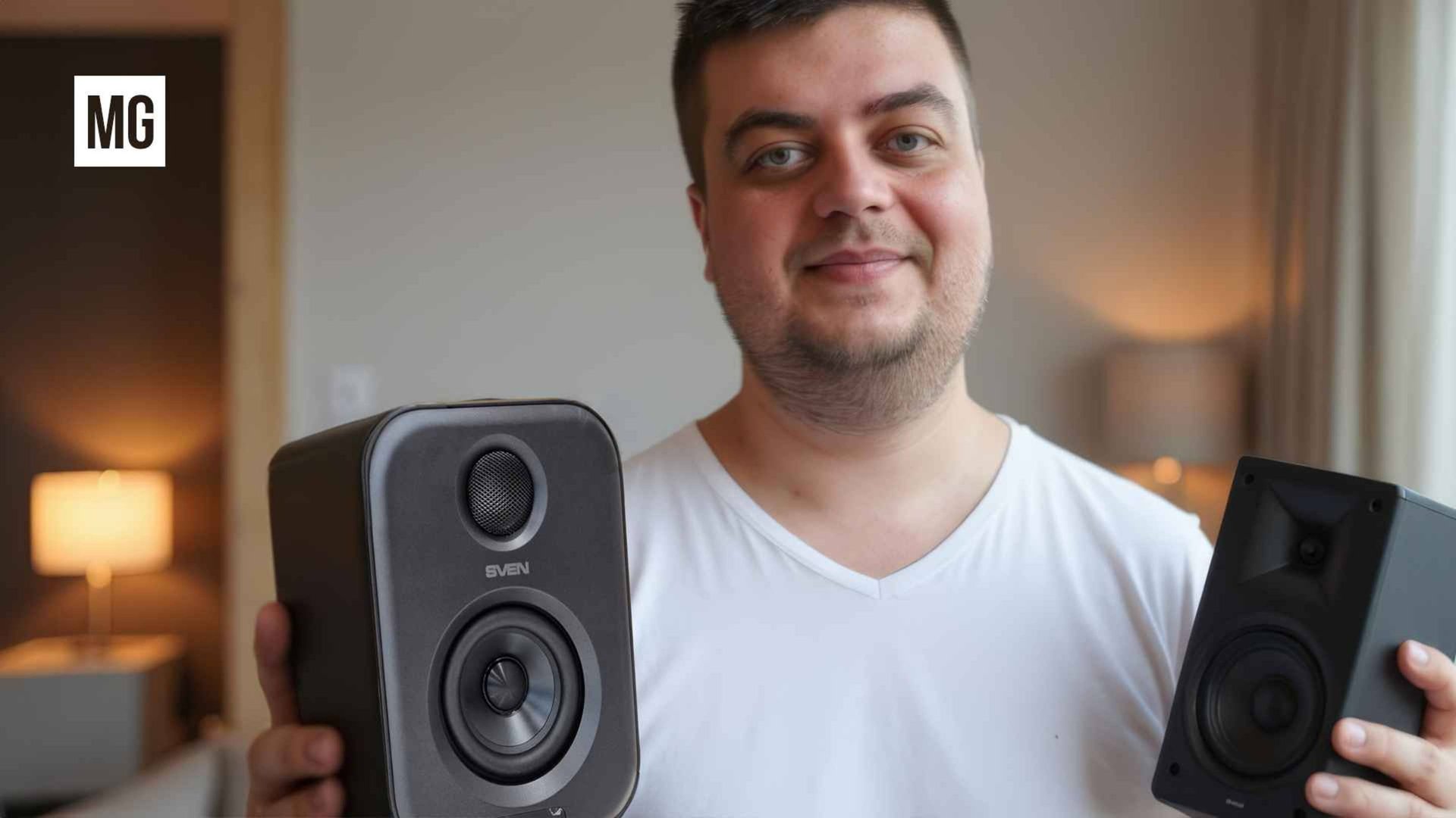 Sven MC5 – Добротные мультимедиа колонки для ПК. смотреть онлайн