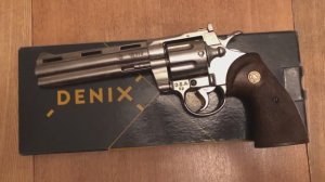 Револьвер 357 Магнум Питон 6-ти дюймовый, Magnum Python revolver 6", USA 1955, Denix 6304