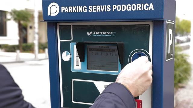 Parking servis Podgorica - plaćanje putem parkomata смотреть онлайн