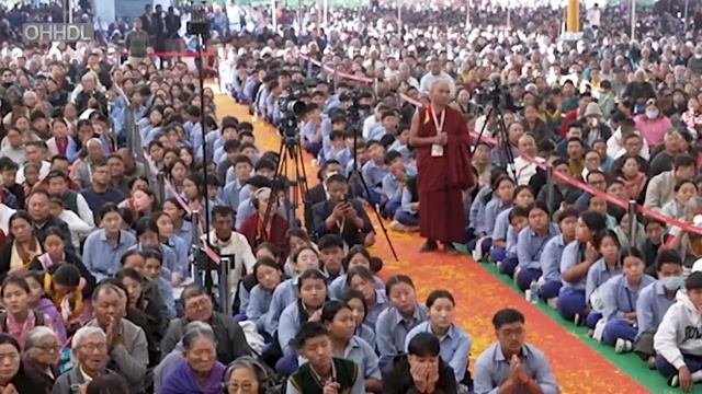 Далай-лама. Обращение к участникам посвящения Белой Тары в монастыре Таши Лхунпо смотреть онлайн