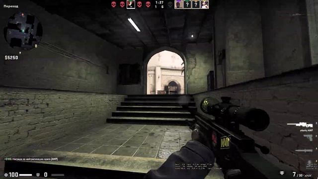 Frag Movie (CS:GO) 1vs5 WAR ZONE смотреть онлайн