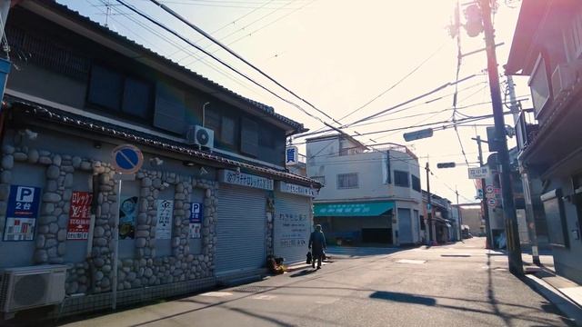 ⁴ᴷ Nara: Sakurai (桜井市) - Japan Walking Tour (January 10, 2022) смотреть онлайн