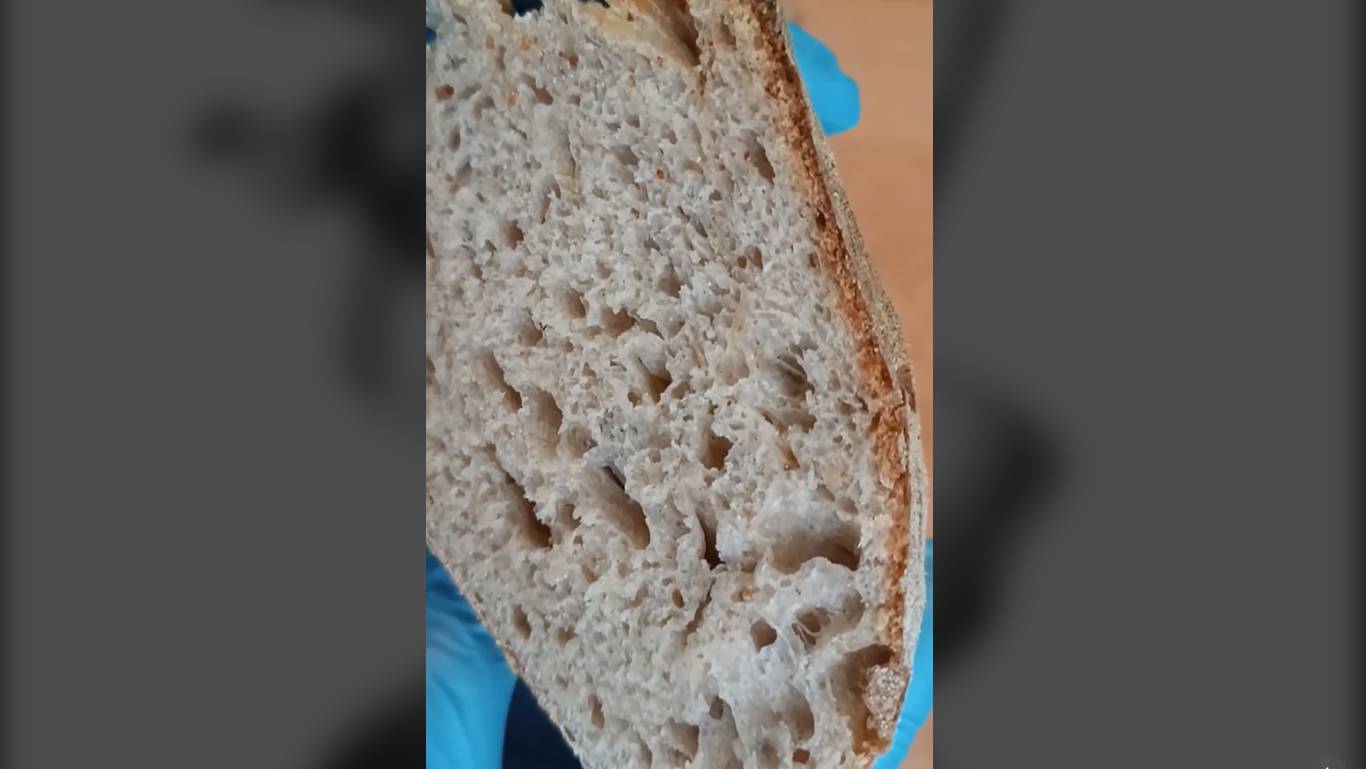 Еще один вариант вкуснейшего хлеба на закваске! смотреть онлайн