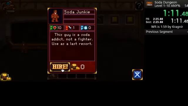 New PB 2:23 soda dungeon 1-10 any % смотреть онлайн