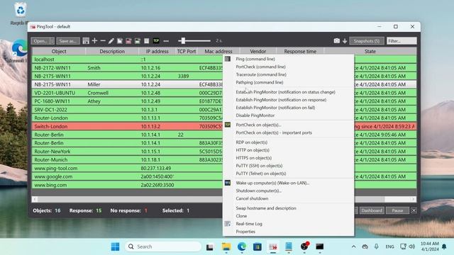 PingTool 4.0 at a glance - a free Ping tool for Windows 11 смотреть онлайн