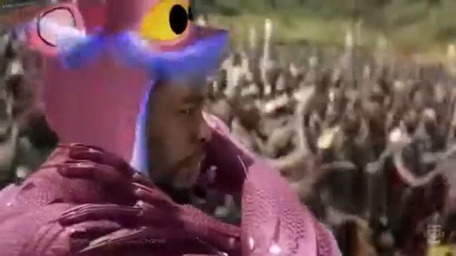 Pink panther vs Thanos (avengers 4 leaked scene) смотреть онлайн