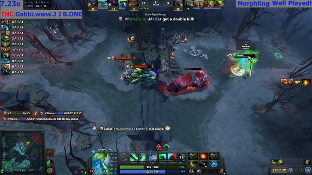 Morphling Dota 2 TNC Gabbi Ranked Pro Gameplay смотреть онлайн