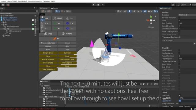 Unity & RoboDK Robot Inverse Kinematics Tutorial - realvirtual.io смотреть онлайн