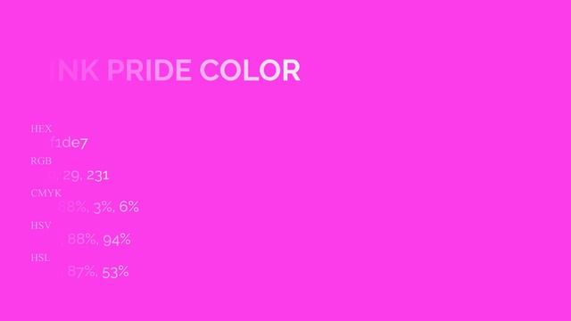 Pink Pride color #ef1de7 hex Cool Red color ef1de7 смотреть онлайн