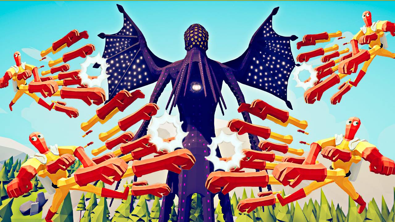 ДАЖЕ 100 ВАНПАНЧМЕНОВ НЕ СМОГЛИ ► Totally Accurate Battle Simulator (TABS) ТАБС смотреть онлайн