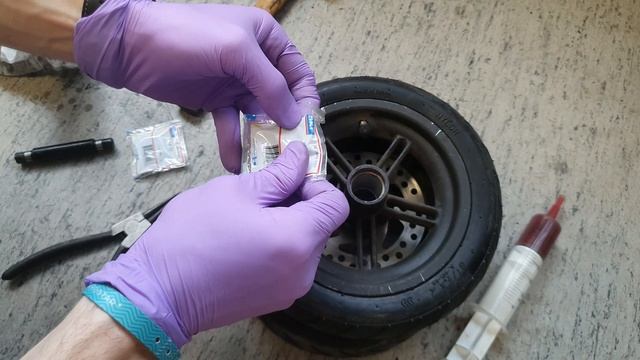 XIAOMI ELECTRIC SCOOTER REAR WHEEL BEARINGS REPLACE | ЗАМЕНА ЗАДНЕГО ПОДШИПНИКА #XIAOMI #SCOOTER