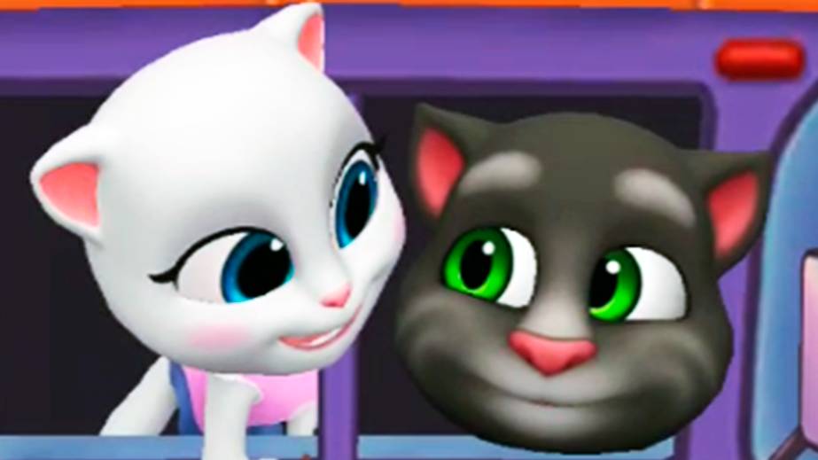 Говорящий ТОМ Мультик для детей - Мультфильм для малышей смотреть онлайн