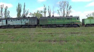 Тепловоз 2ТЭ10Л-2077 [CFM]  Братушаны.  10Д100