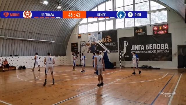 МЛБЛ-Кузбасс. Топ Дивизион. Че Гевара - КемГУ смотреть онлайн