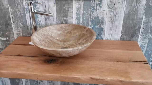 Lavabo d'appoggio in marmo da bagno смотреть онлайн