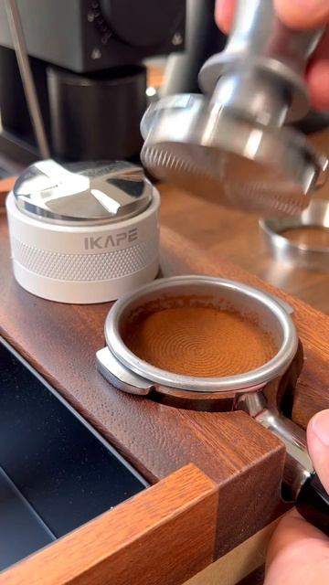 #ad Espresso with the IKAPE Knock Box, Funnel, Leveler, Calibrated Tamper, and Puck Screen #shorts смотреть онлайн