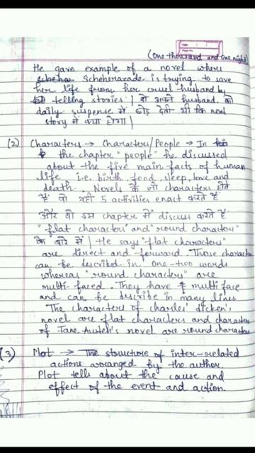 Aspects of novel by EM Forster notes #youtube #shorts #notes #aspectsofnovel смотреть онлайн