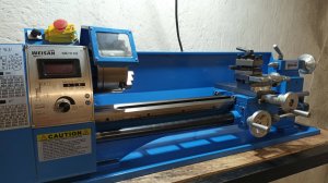 токарный станок WEISAN 210 W M 210 F 600 вырезаем круг