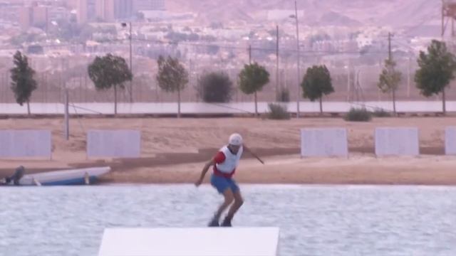 TS BS 540 Nuclear Grab - Sam de Haan - Cable Wakeboard Worldcup смотреть онлайн