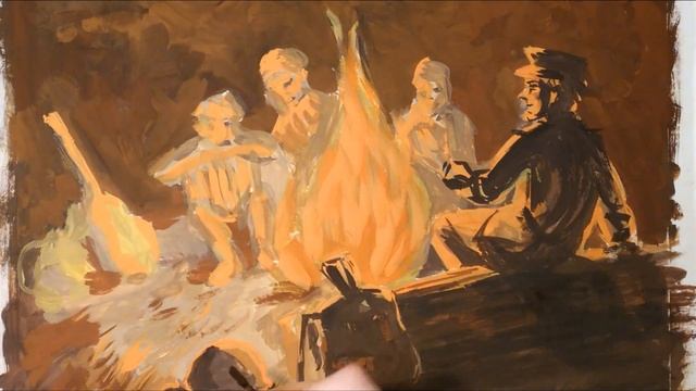 Отдых у костра смотреть онлайн