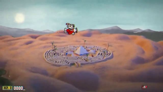Cuphead - Все боссы на обычном режиме в Чернильном острове 2 смотреть онлайн